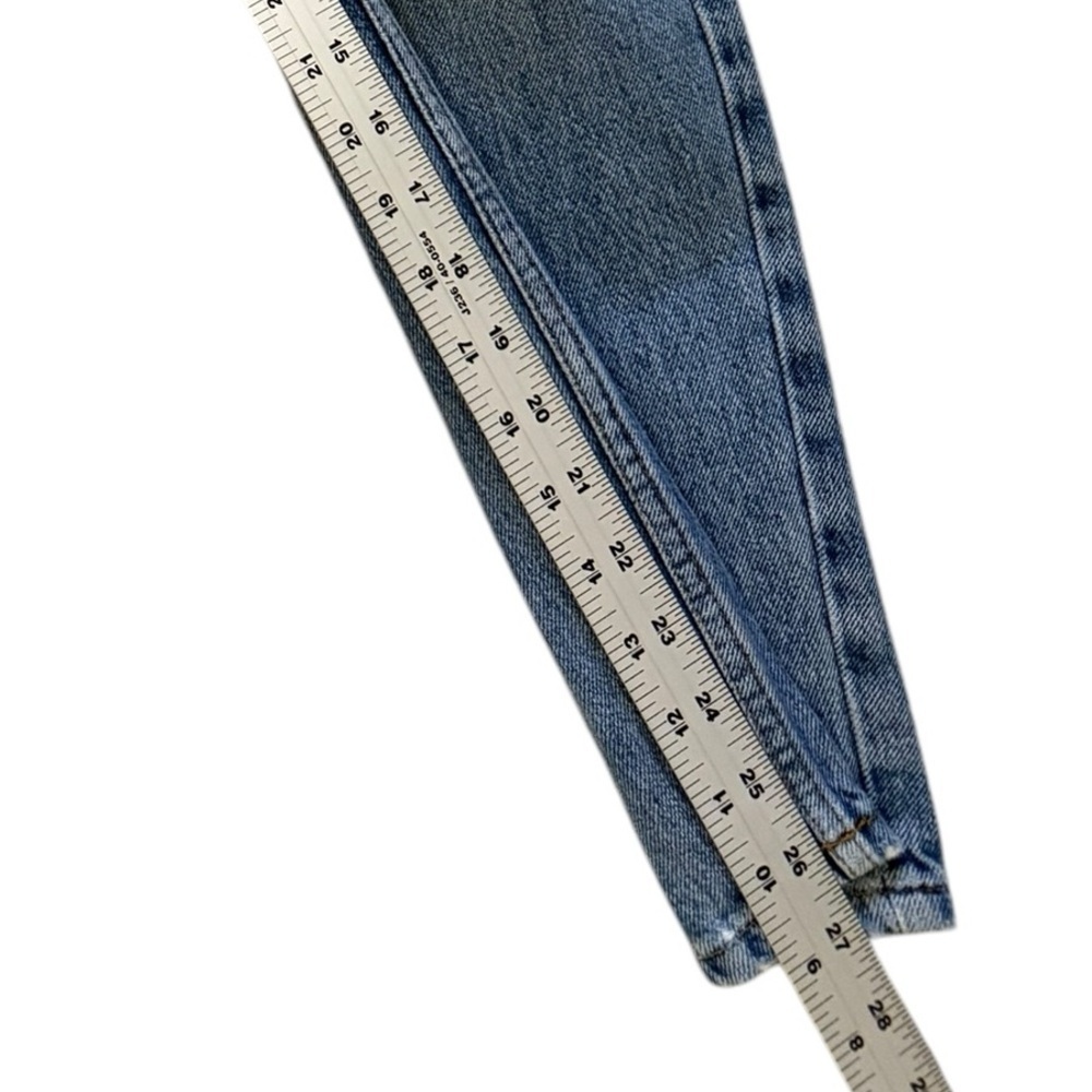 Topshop mom jeans size 26 distressed in excellent like-new condition inseam = 27 - Picture 3 of 6
